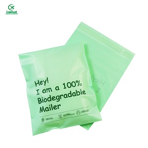 green poly mailer